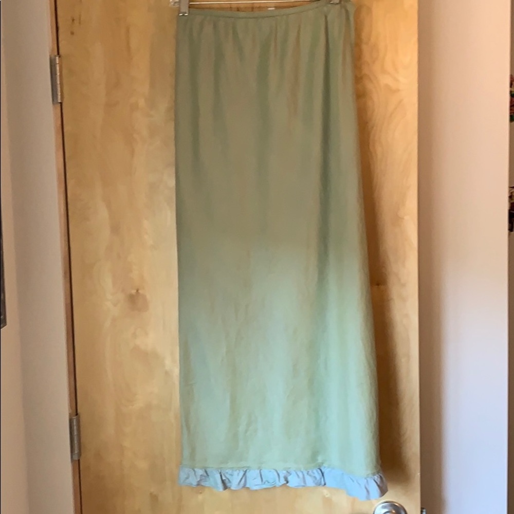 Dosa 100% silk maxi skirt size 2